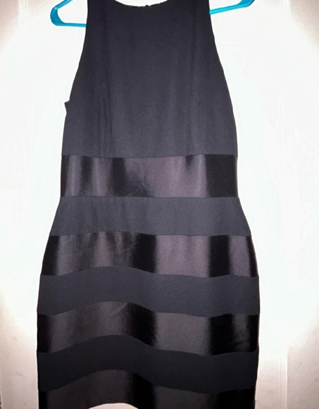 Vintage Black Mini Dress - Picture 2 of 6